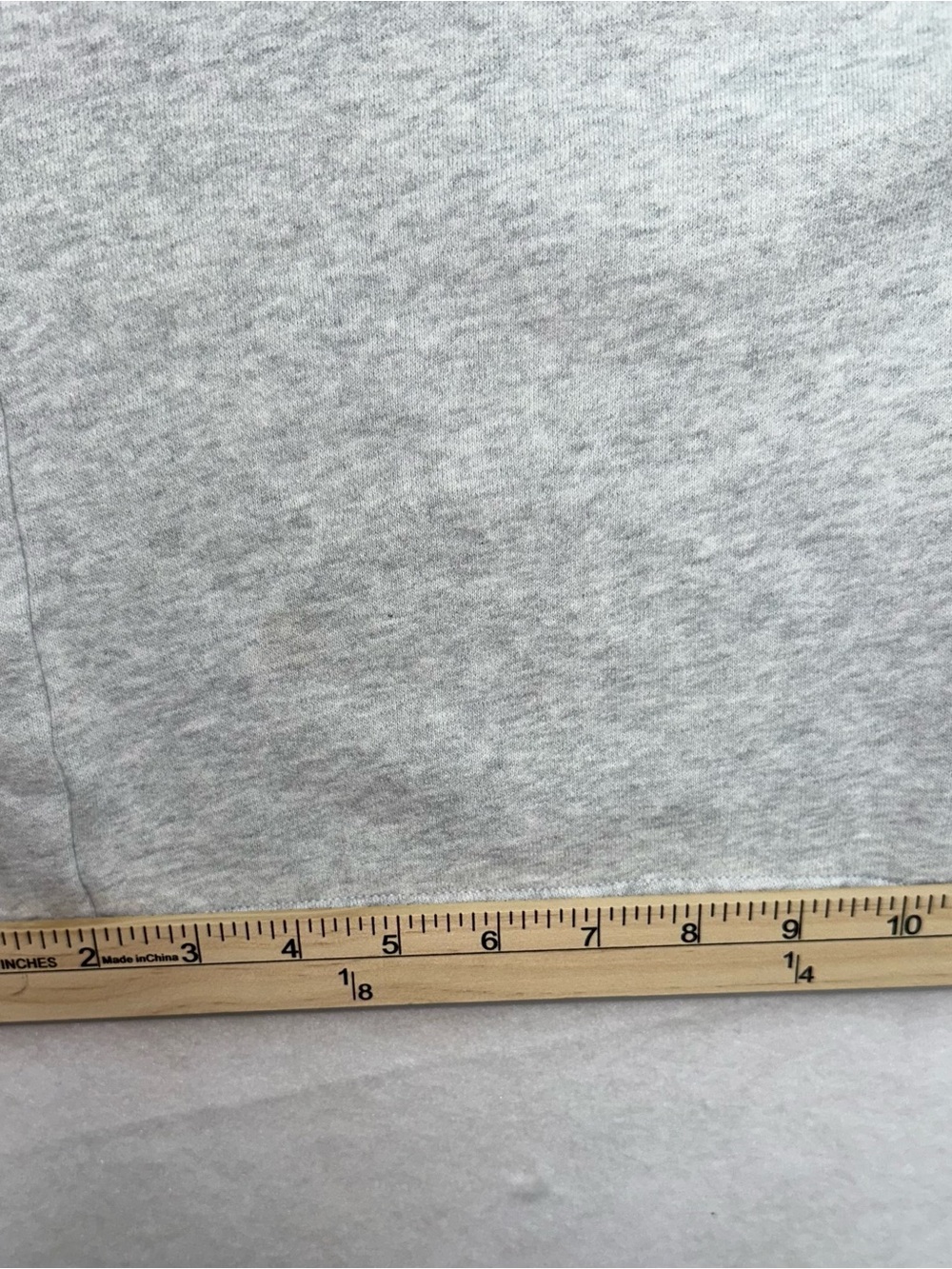 Lululemon Scuba Mid-Rise Wide-Leg Pant Short Size M Ultra Light Grey 30” Inseam - Picture 10 of 10